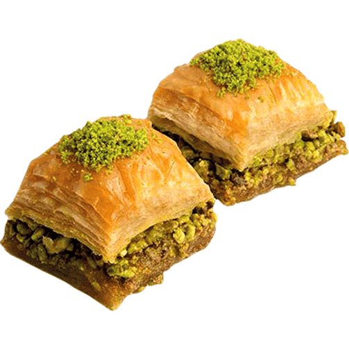 Baklava with premium pistachio