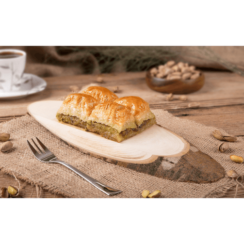 Baklava with premium pistachio